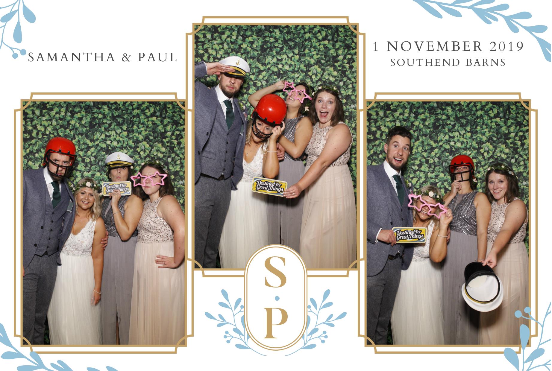 Paul and Samantha's Wedding | View more photos from the event at gallery.myphotoboothexperience.co.uk/u/MyPhotoBoothExperienceLtd/Paul-and-Samanthas-Wedding